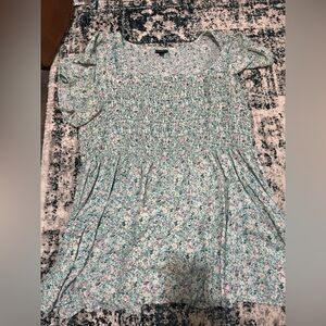 Torrid Pastel Floral Blouse